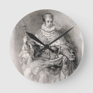 Ferdinand I (1793-1875), King of Lombardy-Venetia, Round Clock