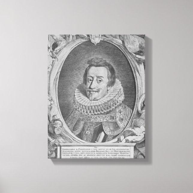 Ferdinand II, Holy Roman Emperor Canvas Print (Front)