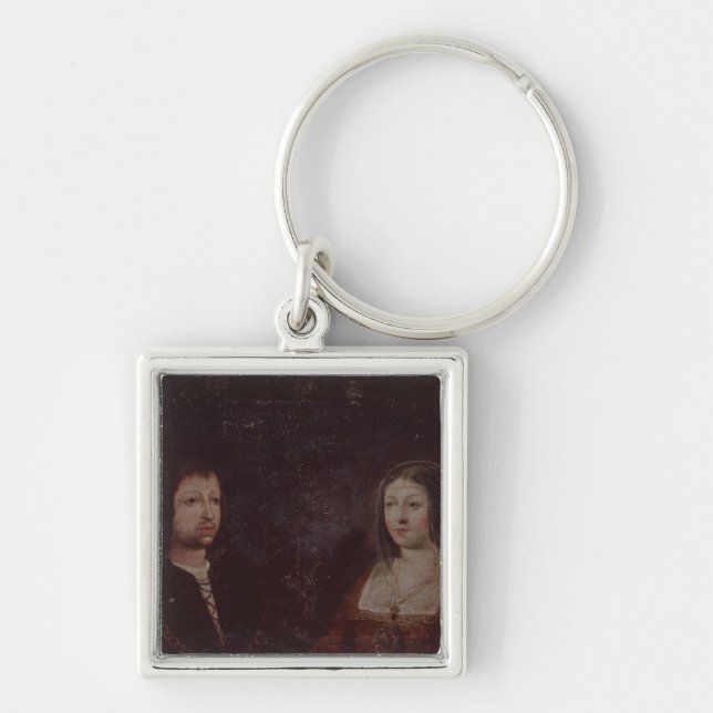 Ferdinand II of Aragon and Isabella I of Castile Keychain (Front)