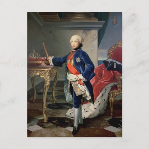 Ferdinand IV King of Naples Postcard