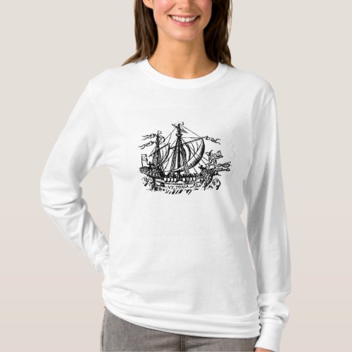Ferdinand Magellans boat Victoria T_Shirt