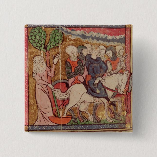 Ferdinand of Portugal  Count of Flanders Pinback Button (Front)