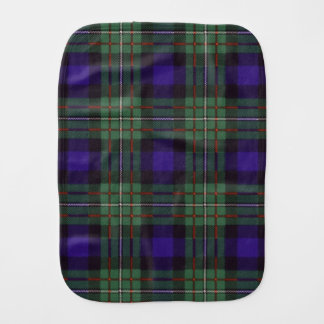 Ferguson clan Plaid Scottish tartan Baby Burp Cloth