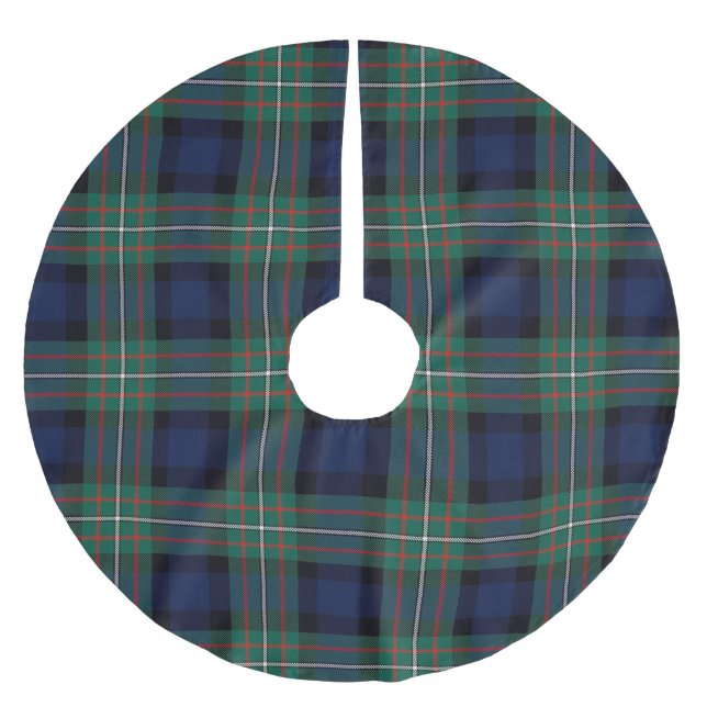 Ferguson Clan tartan Christmas Tree Skirt, Brushed Polyester Tree Skirt (Front)