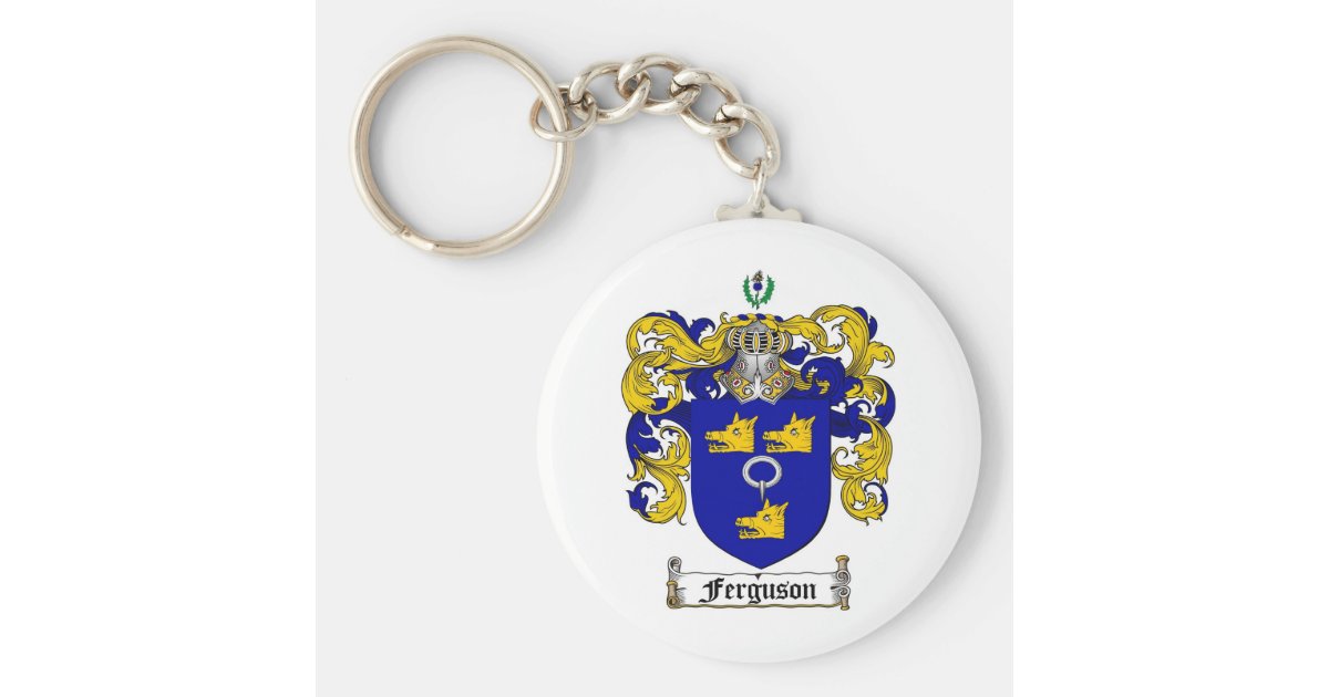 FERGUSON FAMILY CREST - FERGUSON COAT OF ARMS KEYCHAIN ...