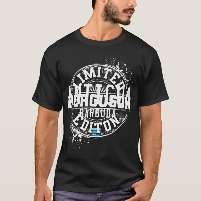 Ferguson Funny Surname Family Tree Birthday Reunio T-Shirt (Front)