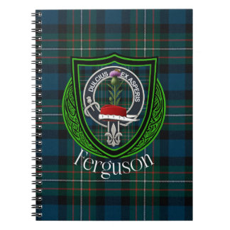 Ferguson Scottish Clan Tartan & Crest Notebook