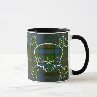 Ferguson Tartan Skull No Banner Mug