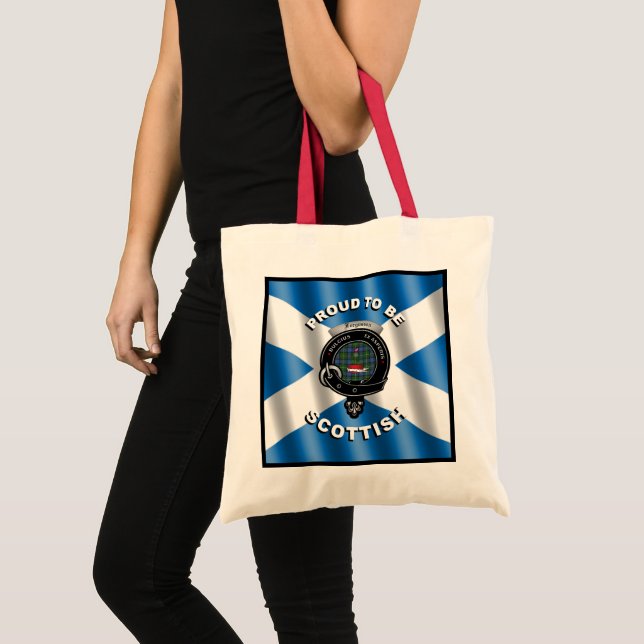 Fergusson Clan Badge Scottish Tote Bag (Front (Product))