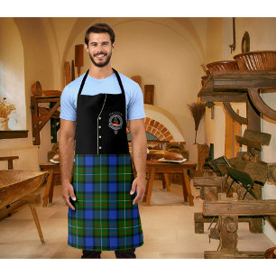 Fergusson Clan Badge & Tartan Kilt Apron