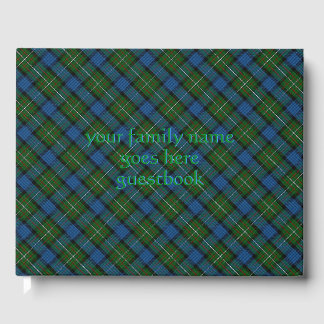 Fergusson Official Tartan Guest Book