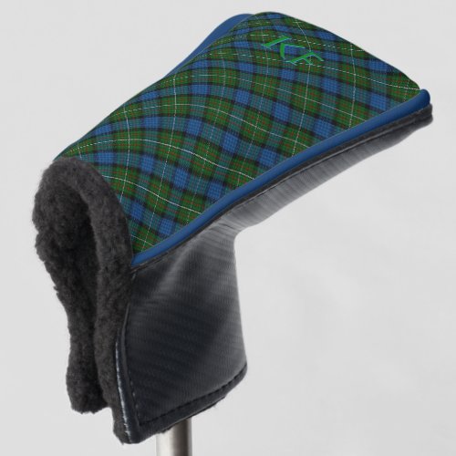 Fergusson Official Tartan with monogram / initials Golf Head Cover