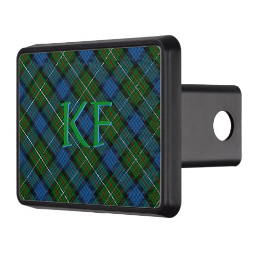 Fergusson Official Tartan with monogram / initials Hitch Cover