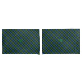 Fergusson Official Tartan with monogram / initials Pillow Case