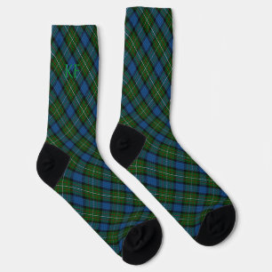 Fergusson Official Tartan with monogram / initials Socks
