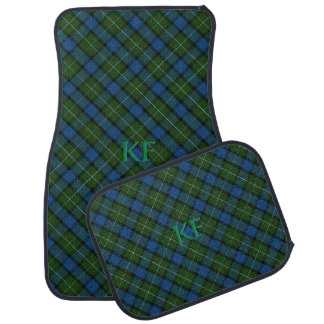 Fergusson Official Tartan with monogram / name Car Floor Mat