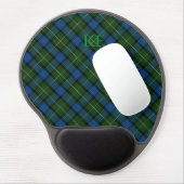 Fergusson Official Tartan with monogram / name Gel Mouse Pad (Left Side)