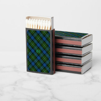 Fergusson Official Tartan with monogram / name Matchboxes