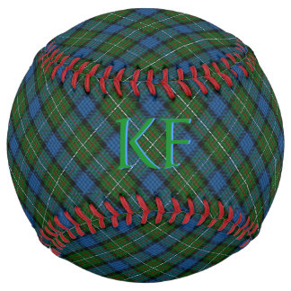 Fergusson Official Tartan with monogram / name Softball