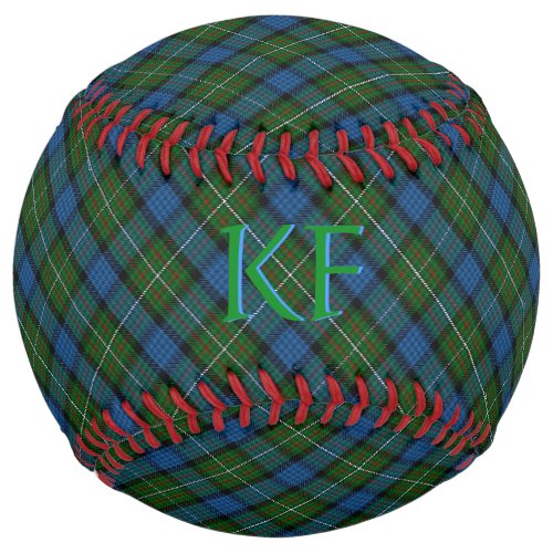 Fergusson Official Tartan with monogram / name Softball