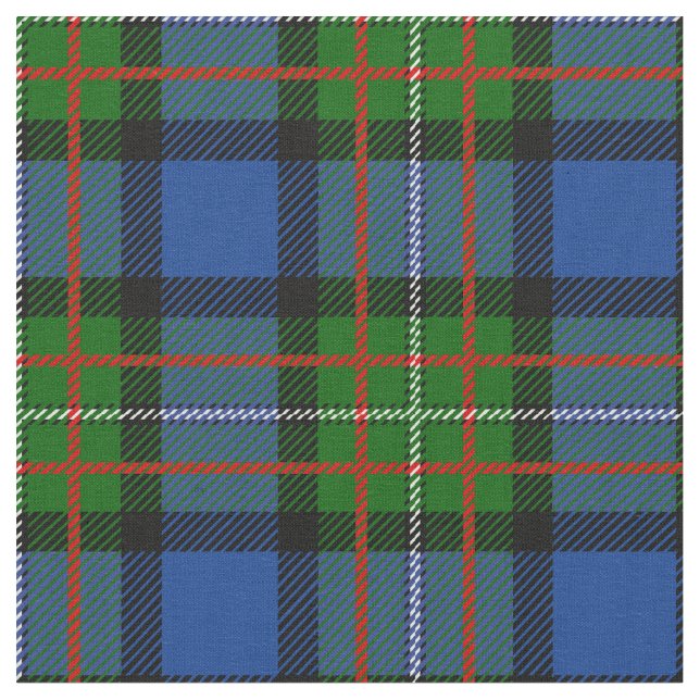 Fergusson Tartan Print Fabric (Close Up)