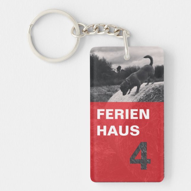Ferienhaus Schlüsselanhänger Keychain (Front)