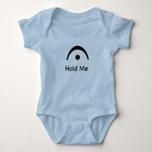 Fermata Music Hold Me Baby Jersey Bodysuit