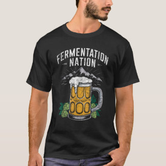 Fermentation Nation Funny Beer Brewer T Shirt