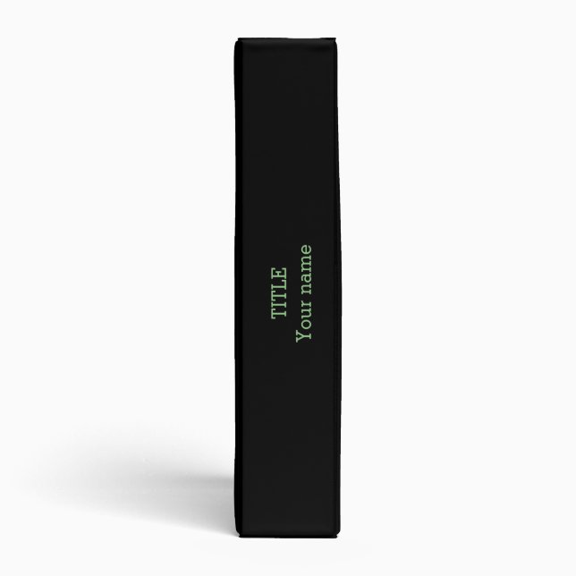 Fern 3 Ring Binder (Spine)