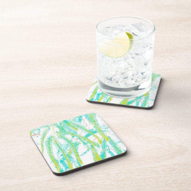 Fern Beverage Coaster (Right Side)