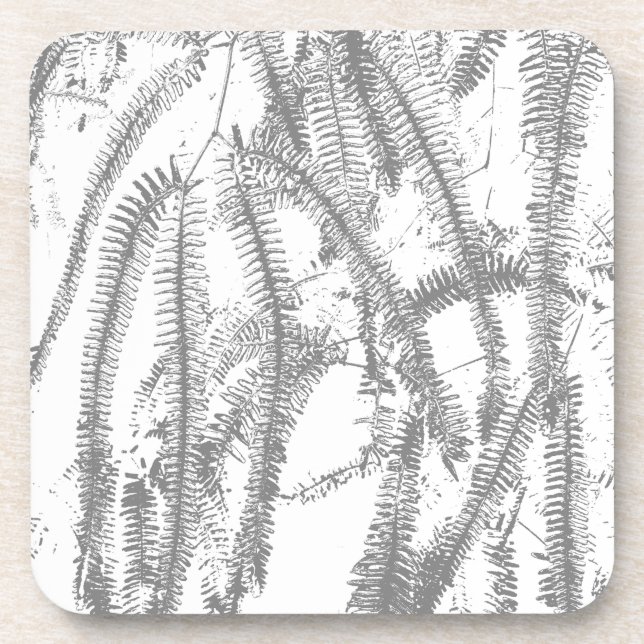 Fern Beverage Coaster (Front)