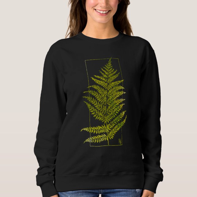 Fern Blockprint IV Sweatshirt (Front)