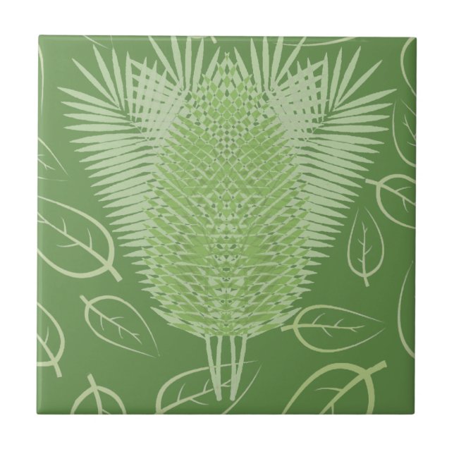 Fern Forest Mix n Match Ceramic Tile (Front)