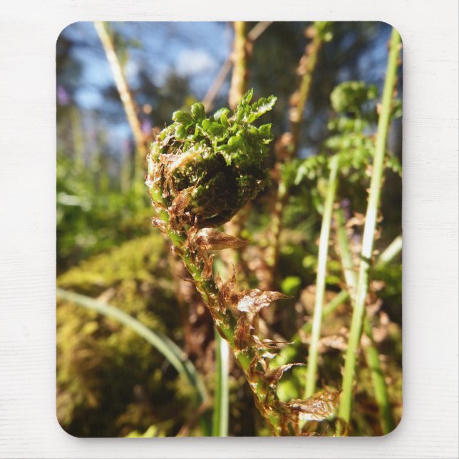 Fern Frond Mousepad (Front)