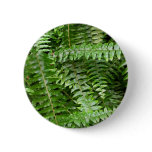 Fern Fronds I Green Nature Button