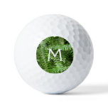 Fern Fronds I Green Nature Golf Balls