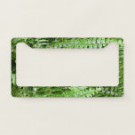 Fern Fronds I Green Nature License Plate Frame