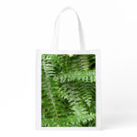 Fern Fronds I Green Nature Reusable Grocery Bag
