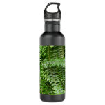 Fern Fronds I Green Nature Stainless Steel Water Bottle