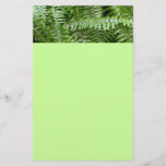Fern Fronds I Green Nature Stationery
