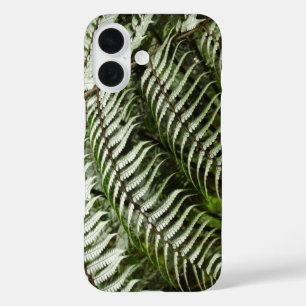 Fern Fronds II Dark Green Nature iPhone 16 Case