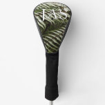 Fern Fronds II Dark Green Nature Golf Head Cover