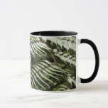 Fern Fronds II Dark Green Nature Mug