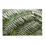 Fern Fronds II Dark Green Nature Placemat