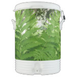 Fern Fronds IV Green Nature Botanical Beverage Cooler