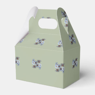 Fern Green Daisy Cadeaubox Favor Boxes