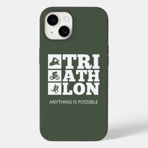Fern Green â Triathlon Motivation Case_Mate iPhone 14 Case