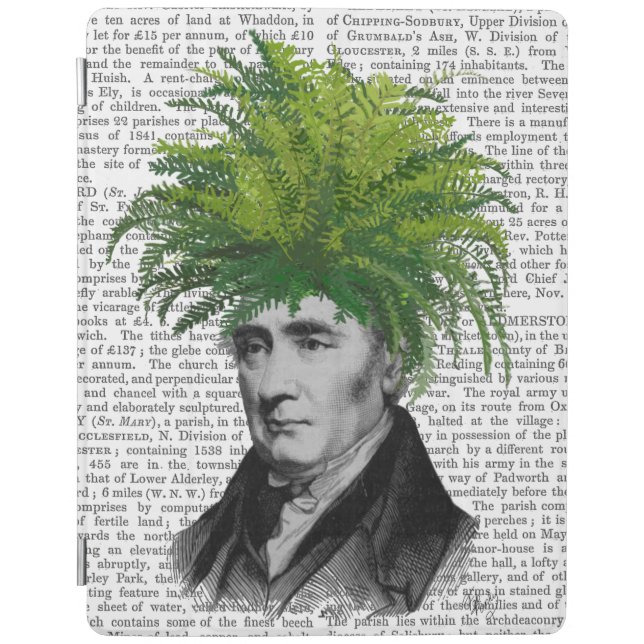 Fern Head Plant Head iPad Air Cover (Front)