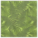 Fern in green fabric