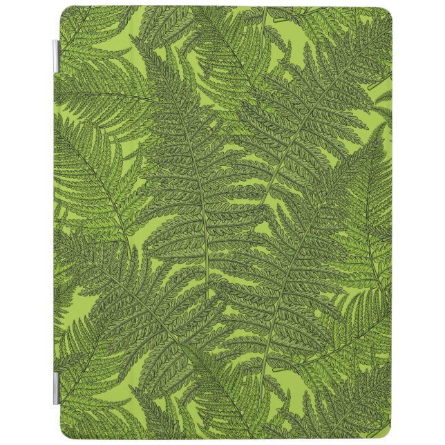 Fern in green iPad smart cover (Front)
